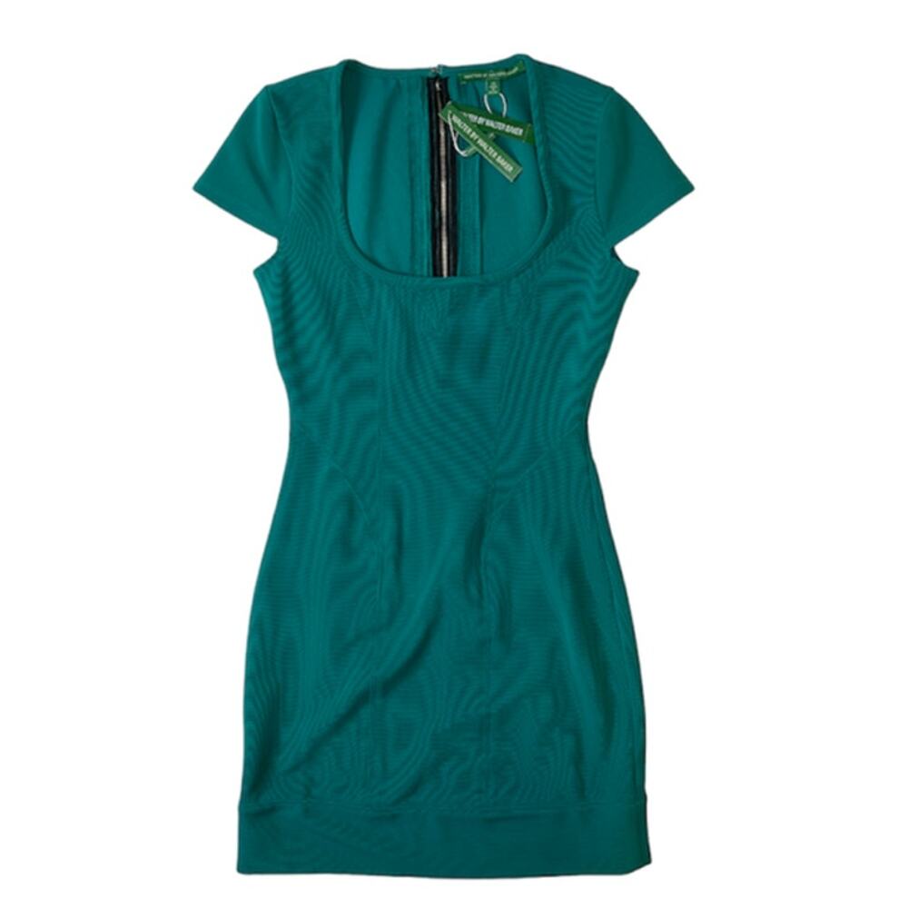 Walter Baker Green Mini Dress Size XS Brand New with Tags